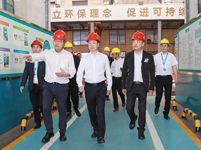 開拓合作 共贏發(fā)展｜熱烈歡迎文成縣縣長羅招政一行蒞臨集團考察調研