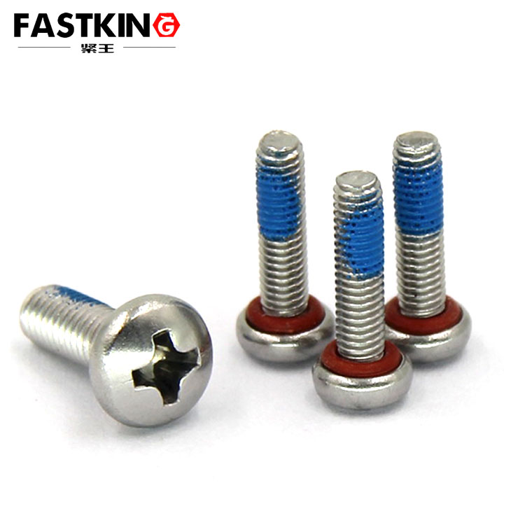 圓頭十字防水螺絲，防水螺釘